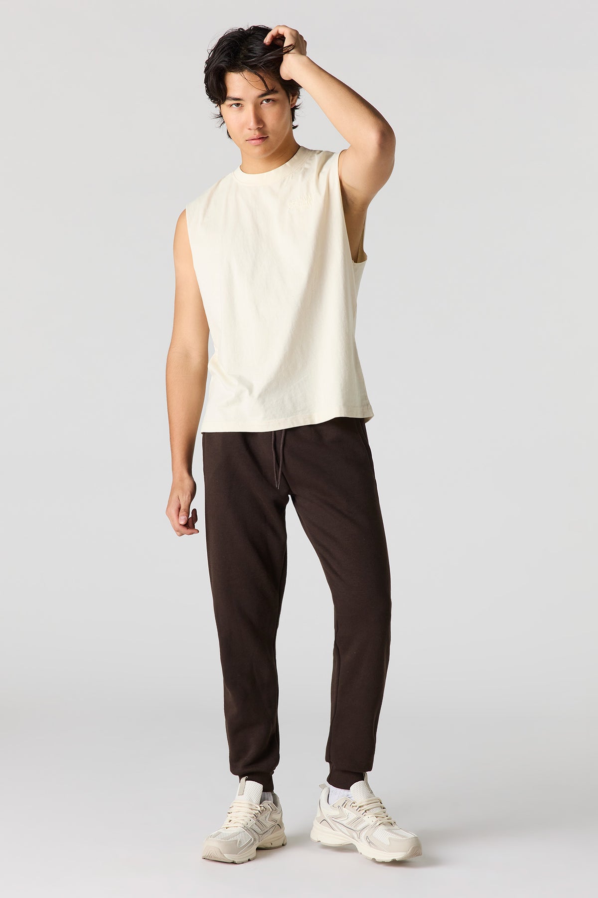 Vue alternative 2. Jogger en molleton