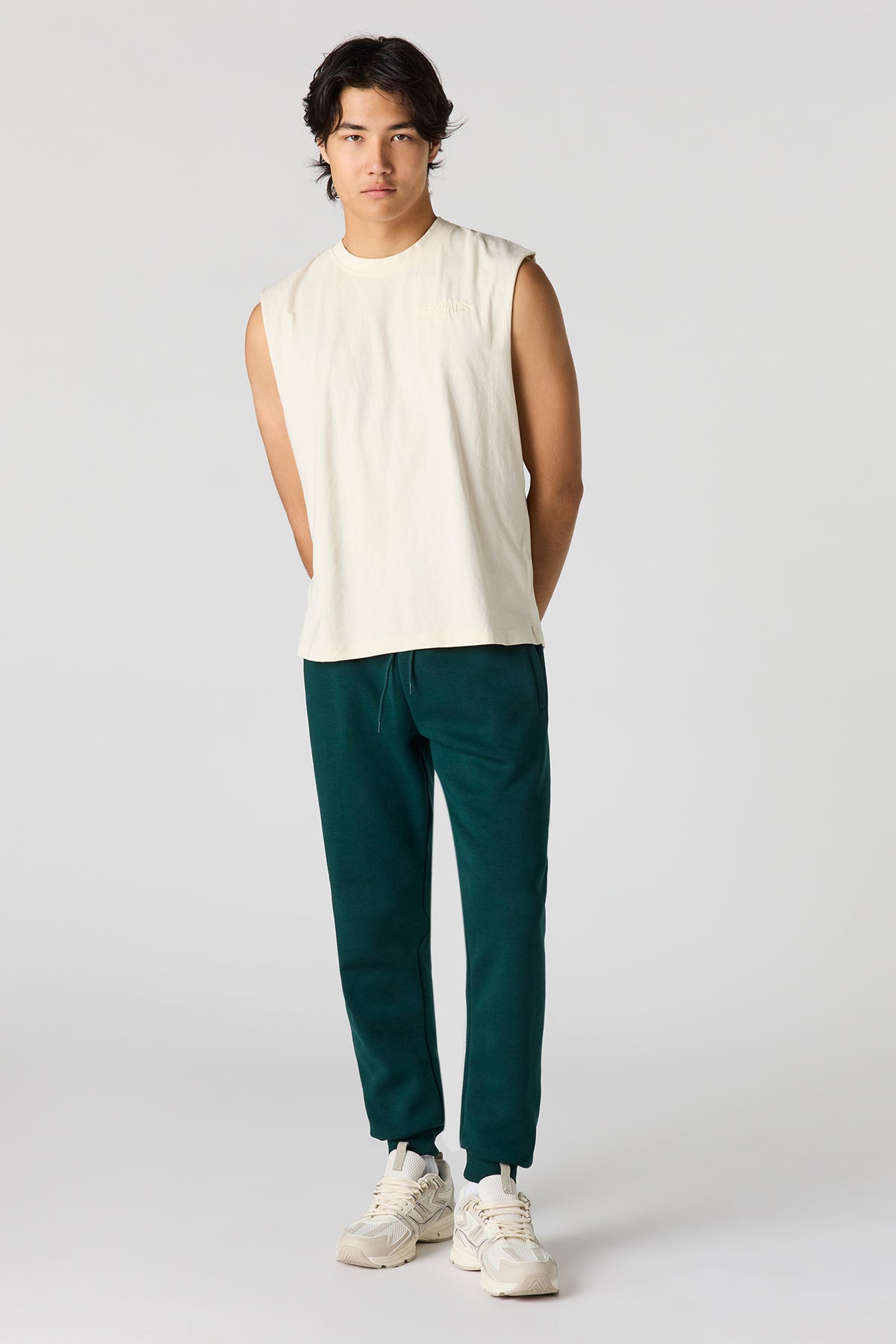 Vue alternative 2. Jogger en molleton