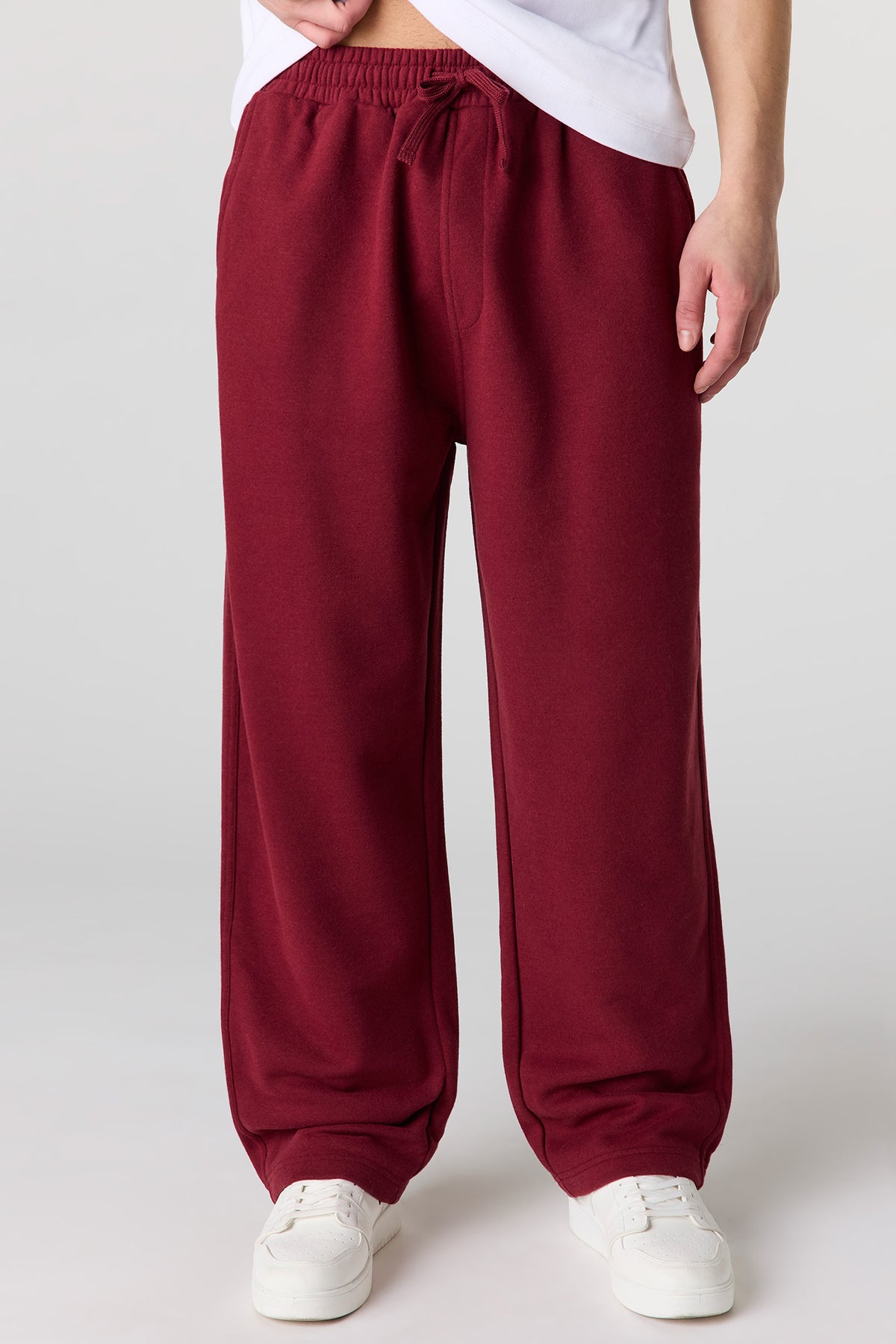 Premium Heavyweight Fleece Baggy Sweatpant - Burgundy
