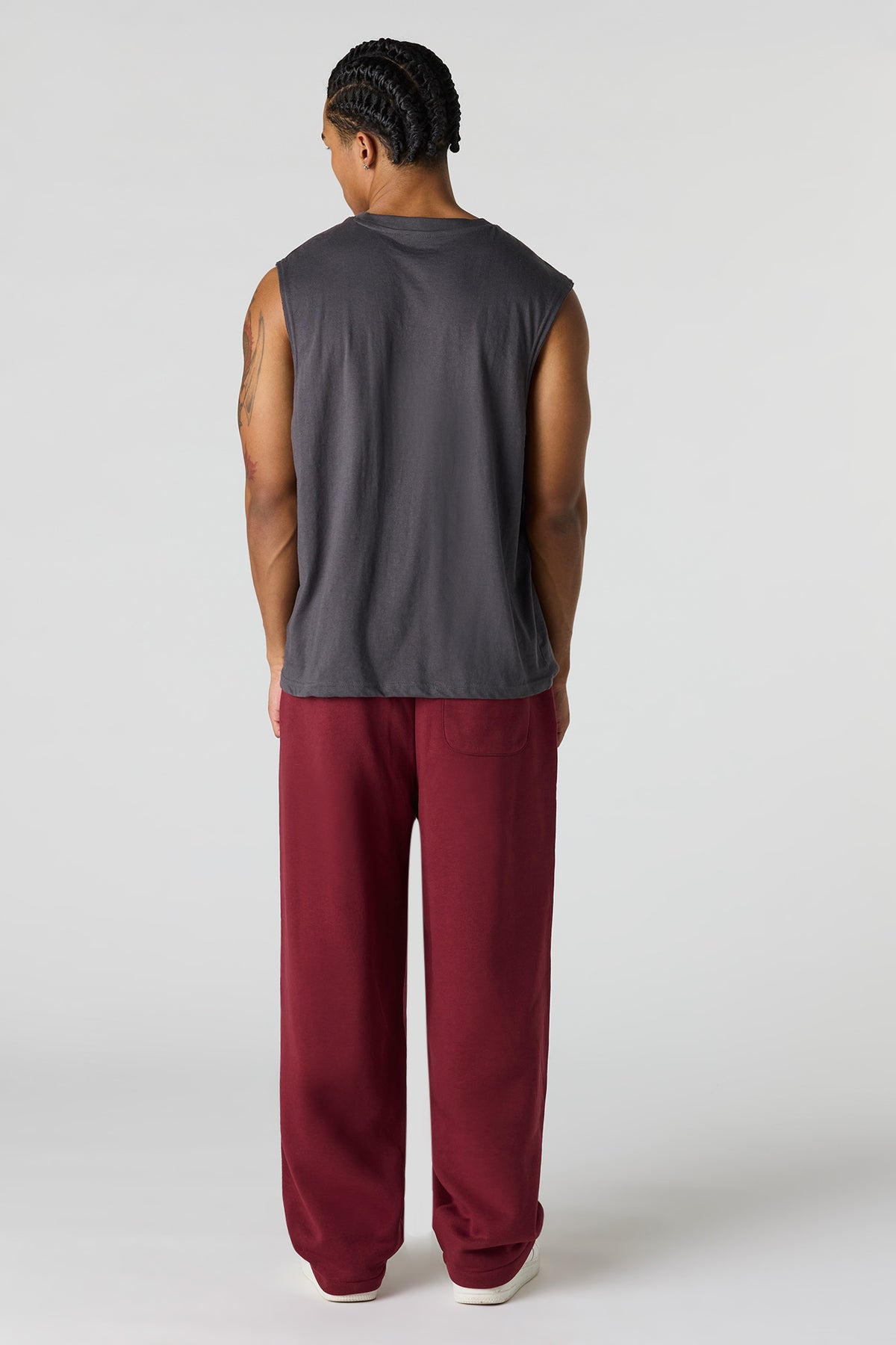 Vue alternative 3. Pantalon d'entraînement baggy en molleton