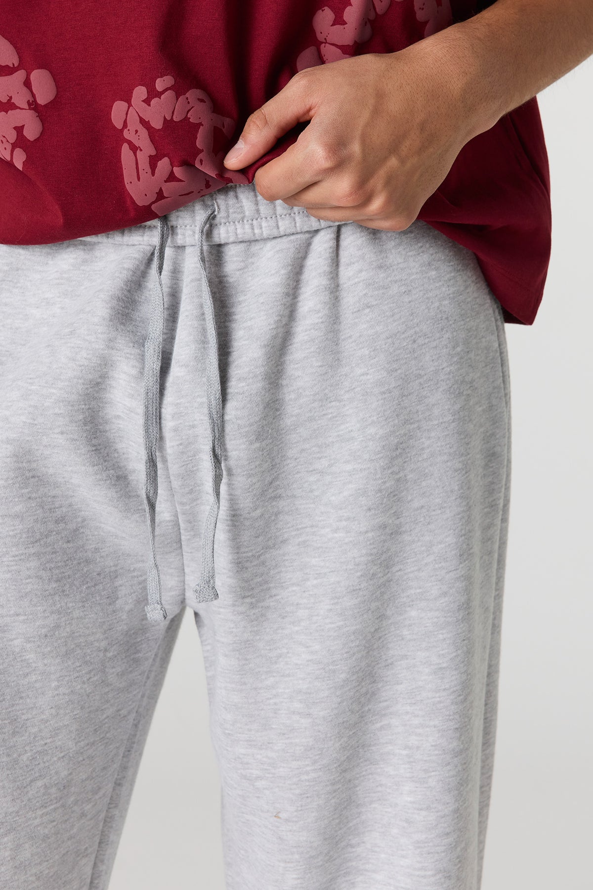 Vue alternative 4. Pantalon d'entraînement à jambe large en molleton lourd de qualité supérieure