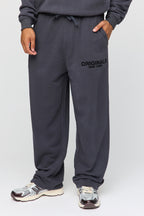 Pantalon d'entraînement baggy en molleton lourd supérieur imprimé