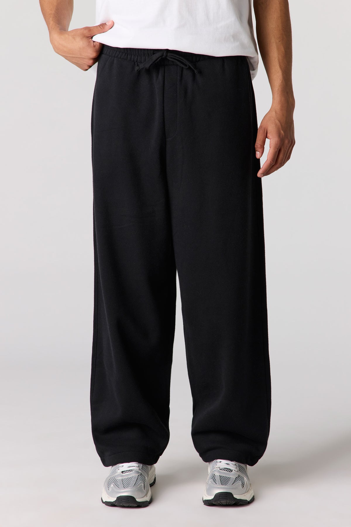 Pantalon d'entraînement à jambe ballon en molleton