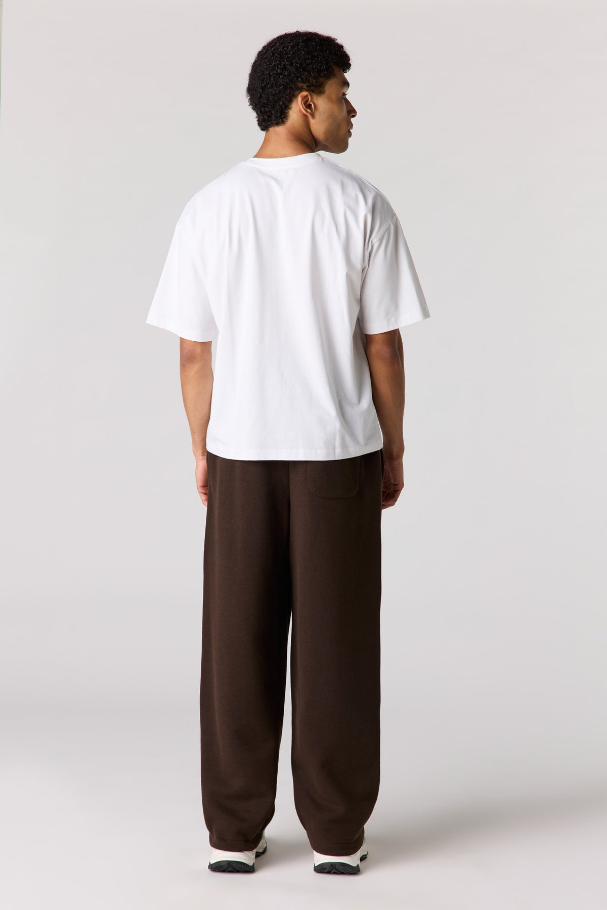 Vue alternative 3. Pantalon d'entraînement à jambe ballon en molleton
