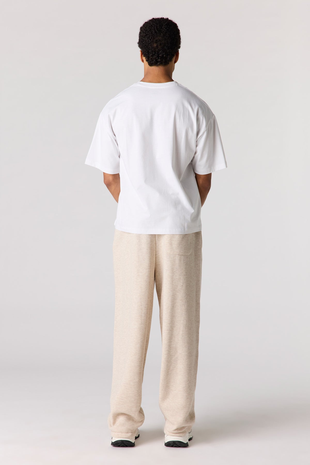 Vue alternative 3. Pantalon d'entraînement à jambe ballon en molleton