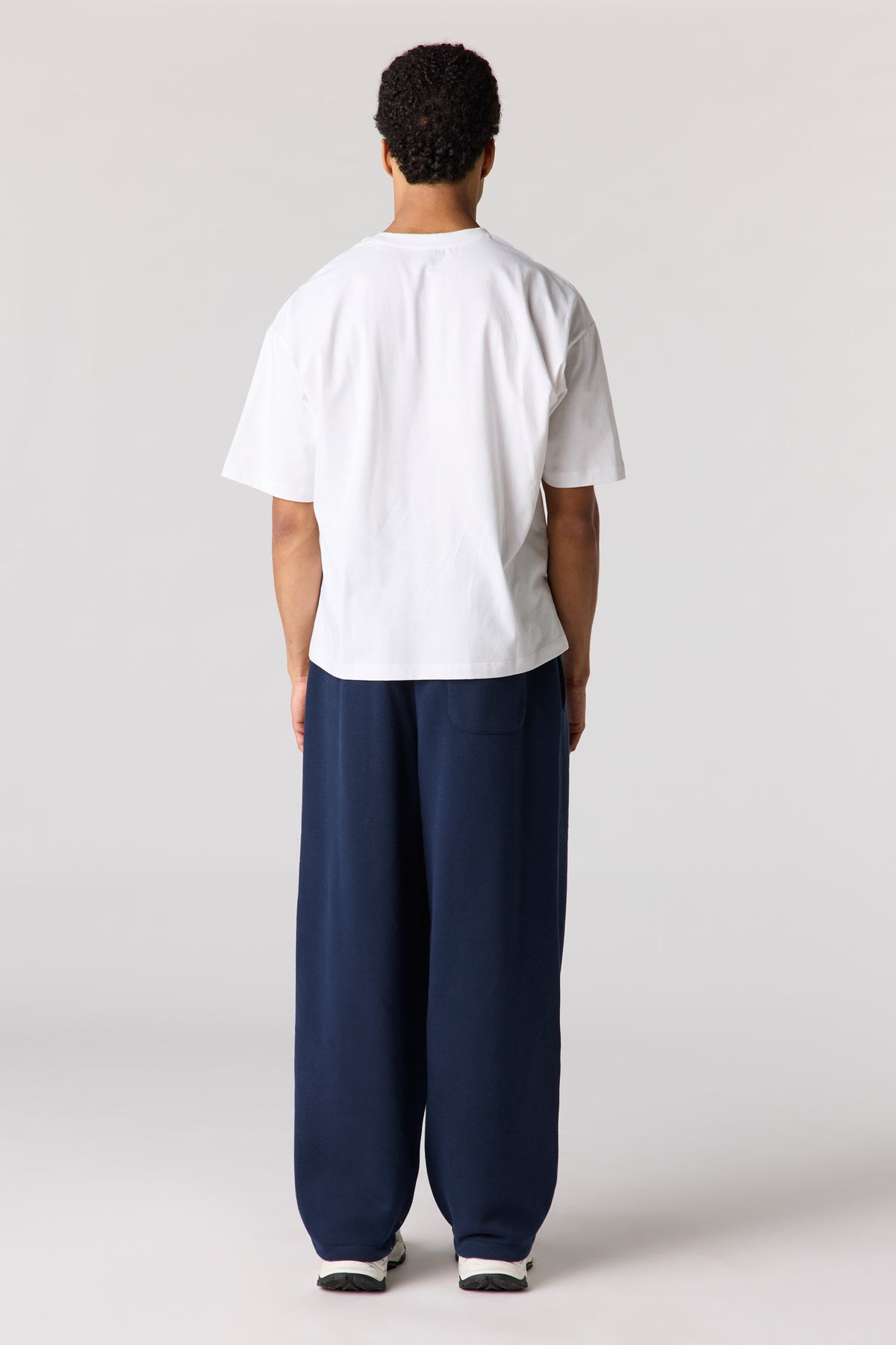 Vue alternative 3. Pantalon d'entraînement à jambe ballon en molleton