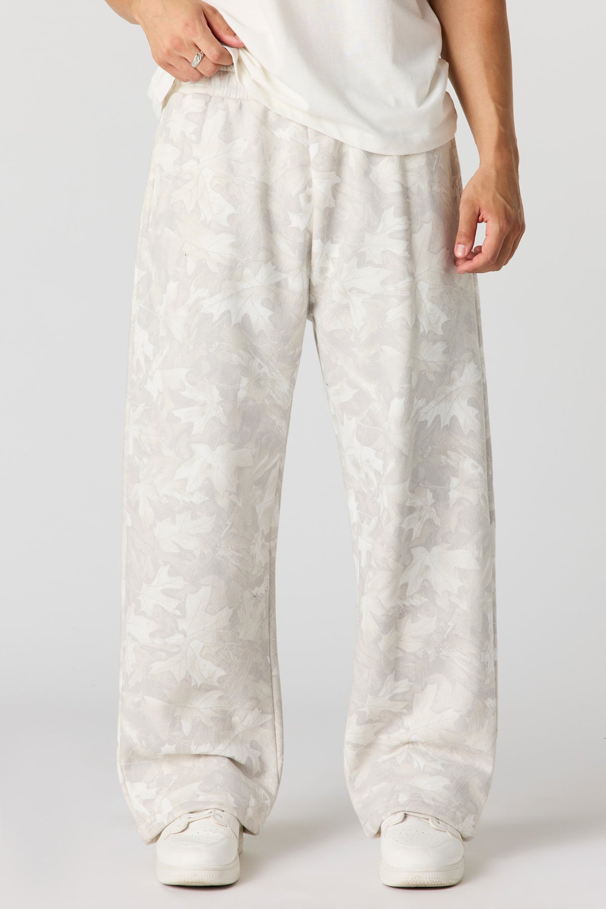 Premium Heavyweight Fleece Wide Leg Sweatpant - Camouflage