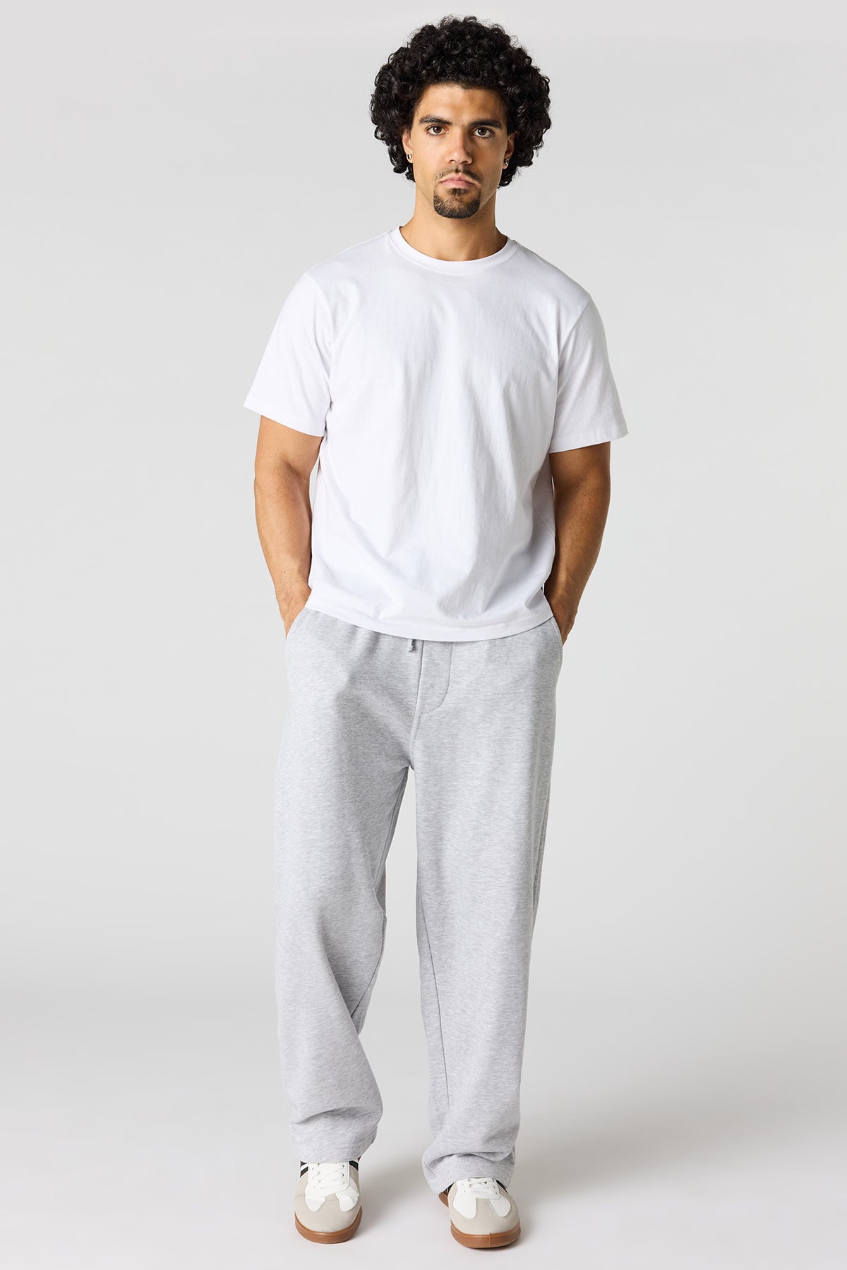 Vue alternative 2. Pantalon d'entraînement baggy en molleton lourd supérieur