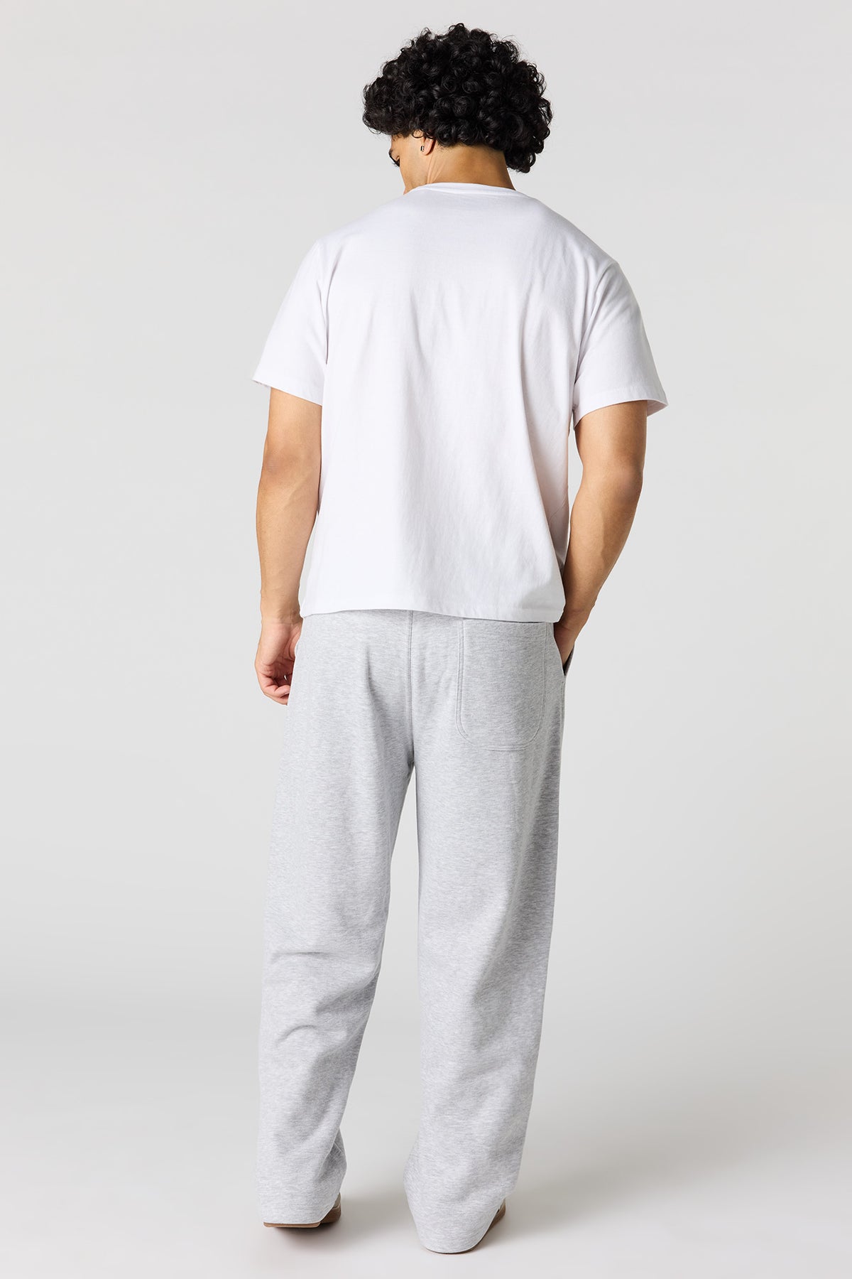 Vue alternative 3. Pantalon d'entraînement baggy en molleton lourd supérieur