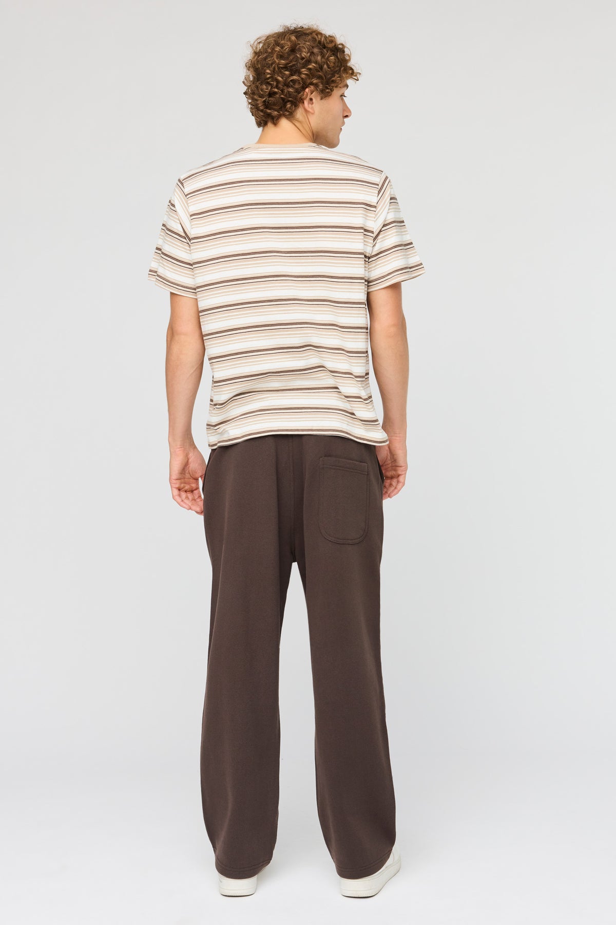 Vue alternative 3. Pantalon d'entraînement baggy en molleton lourd supérieur