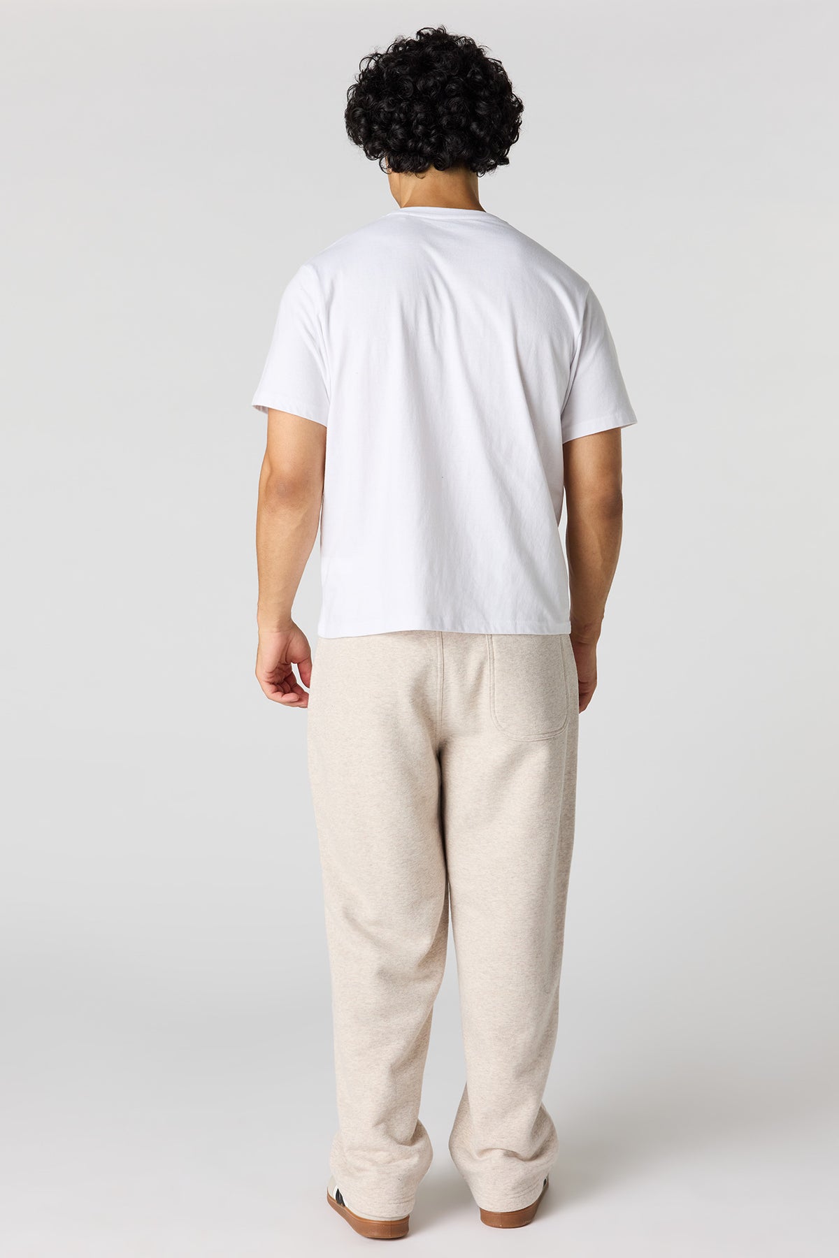 Vue alternative 3. Pantalon d'entraînement baggy en molleton lourd supérieur