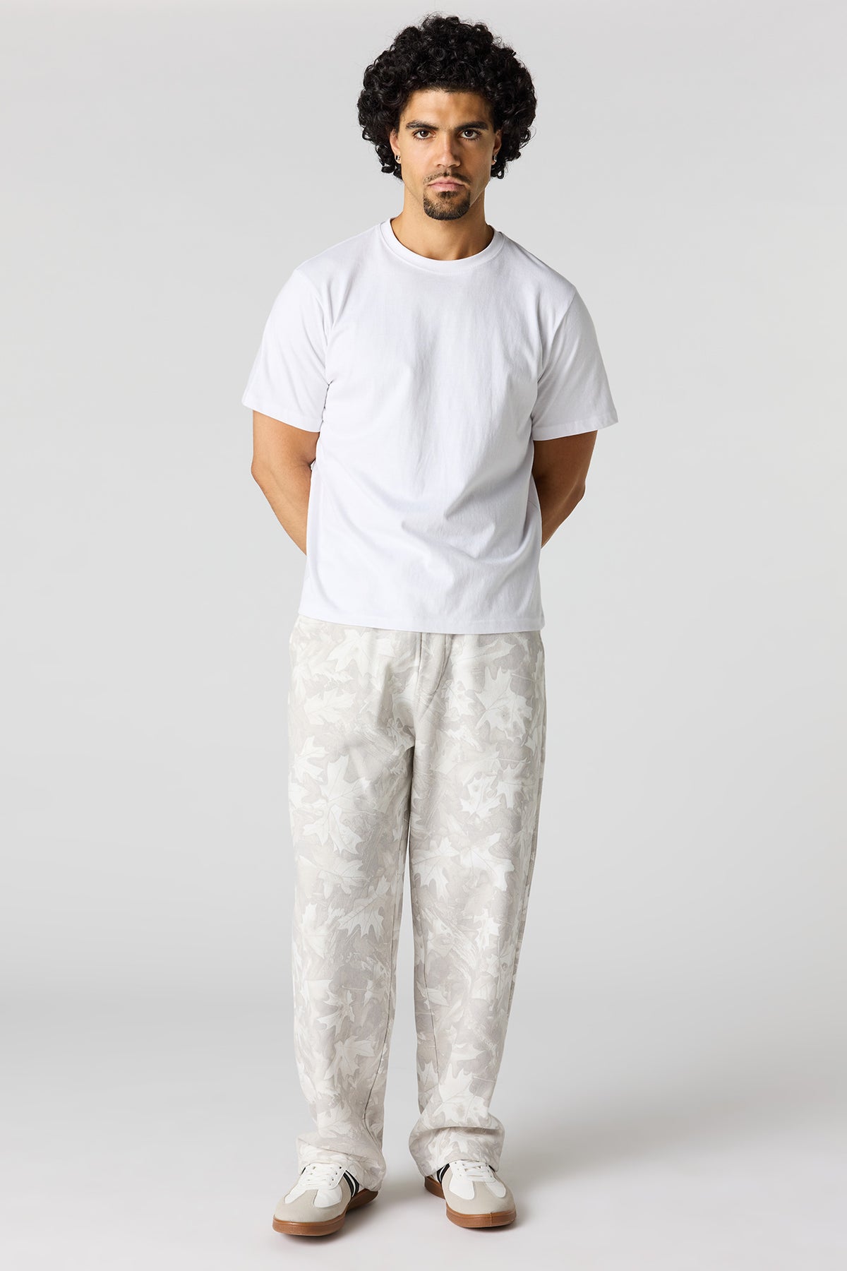 Vue alternative 2. Pantalon d'entraînement baggy en molleton lourd supérieur