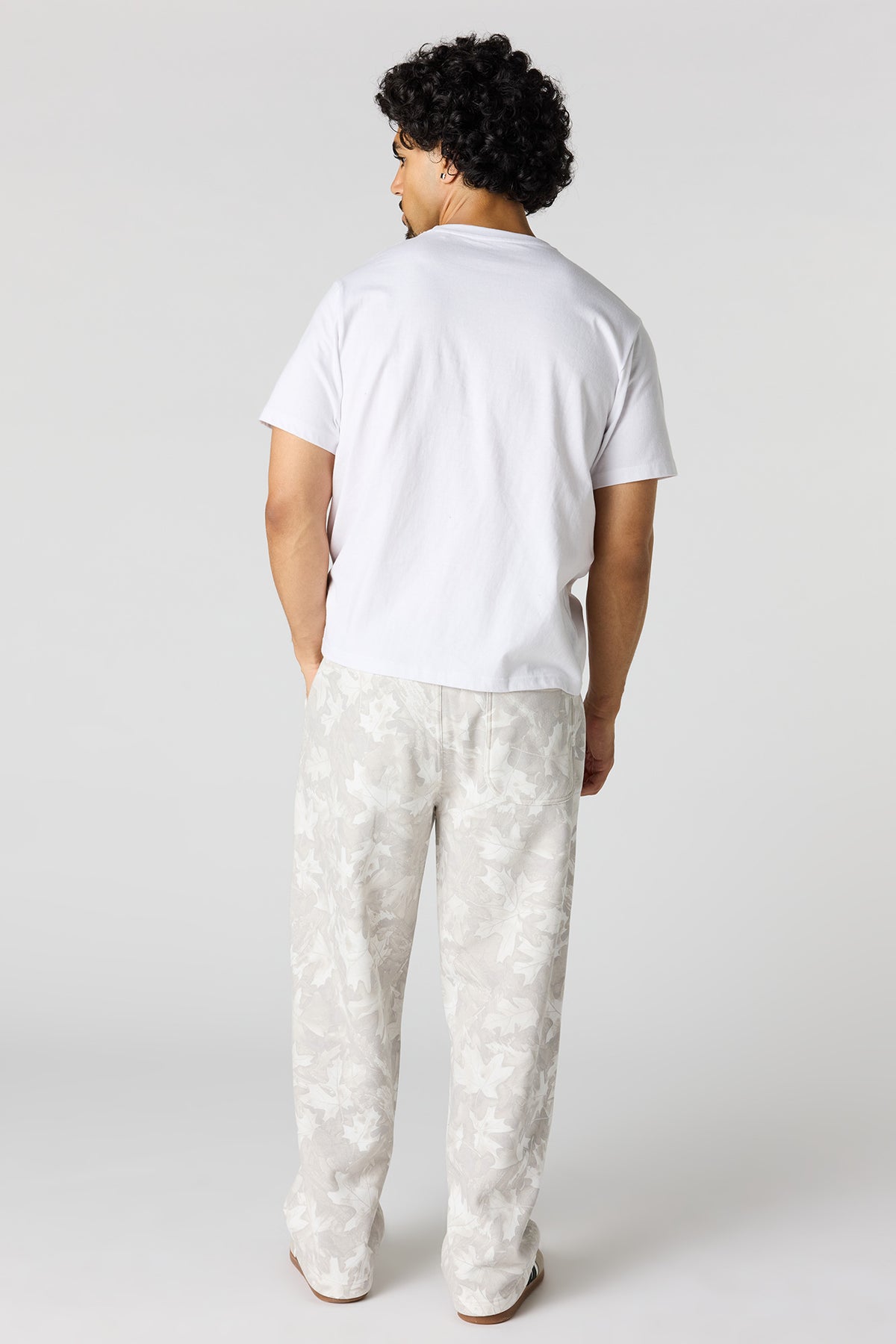 Vue alternative 3. Pantalon d'entraînement baggy en molleton lourd supérieur