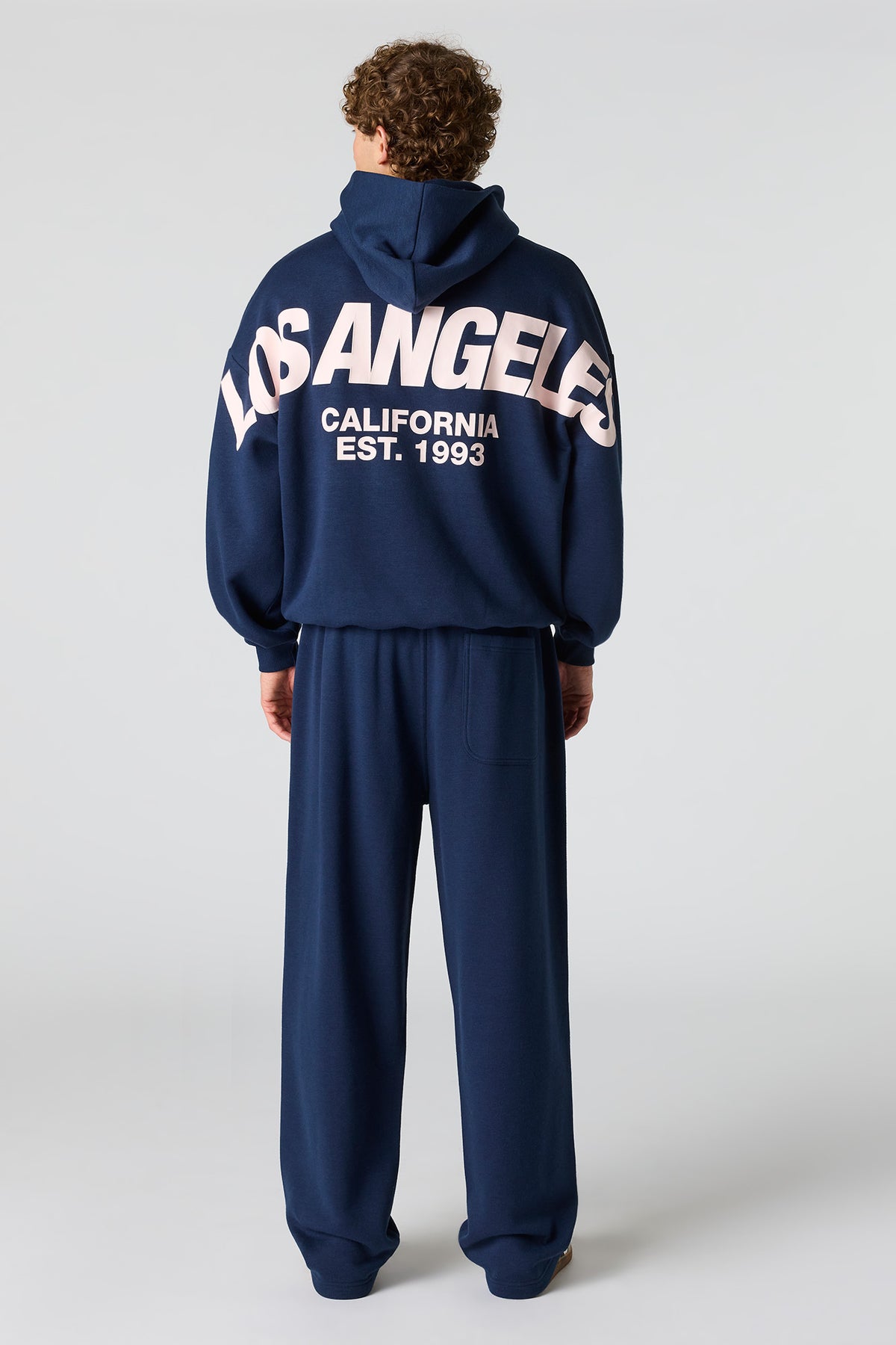 Vue alternative 3. Pantalon d'entraînement baggy en molleton imprimé