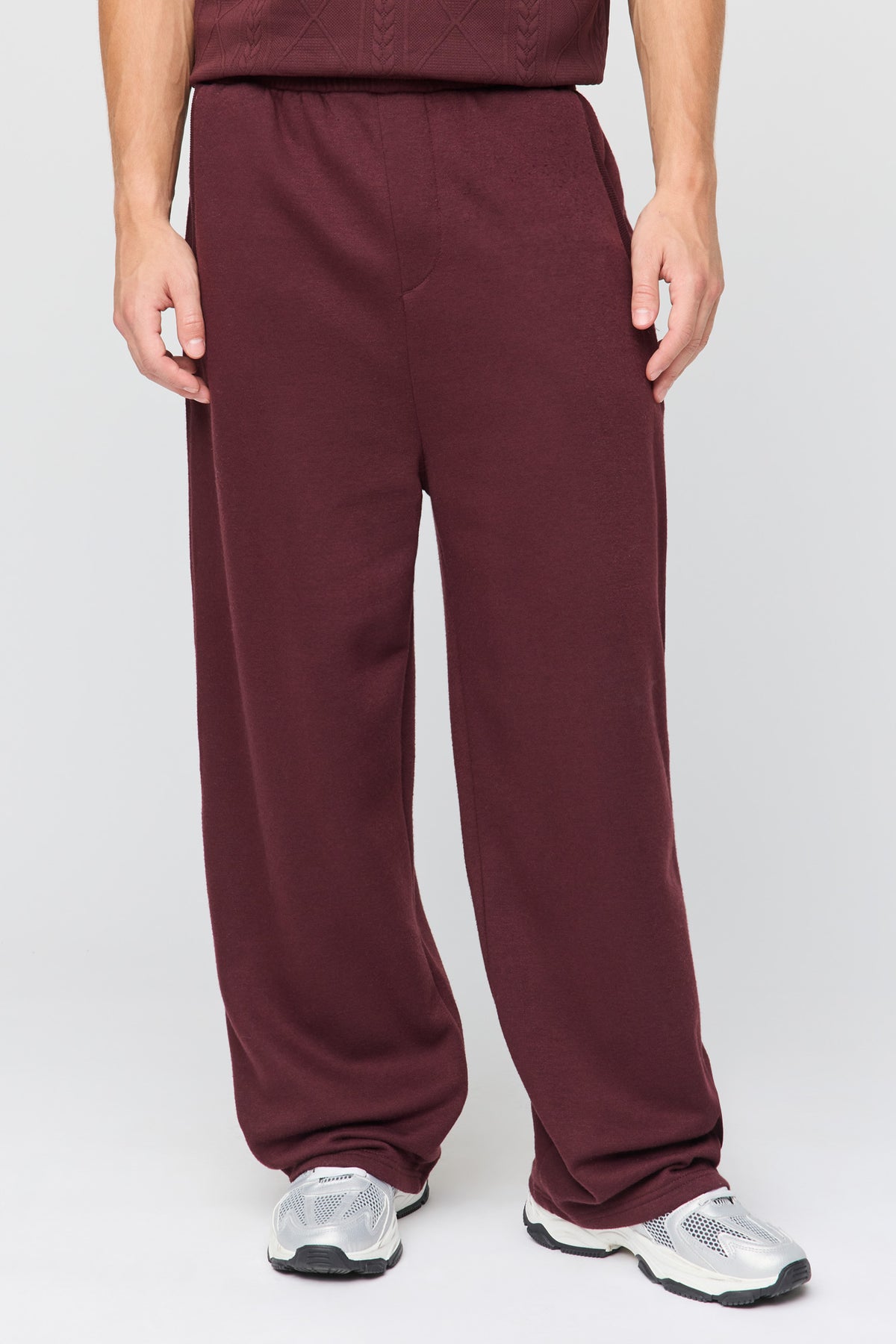 Pantalon d'entraînement super baggy en molleton