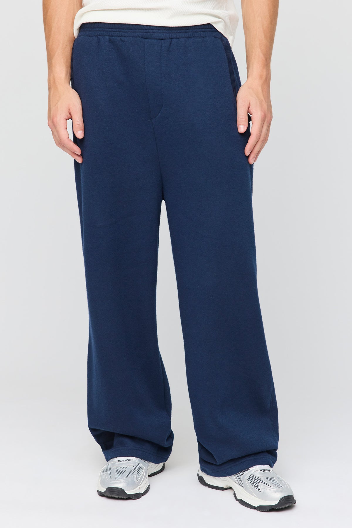 Fleece Super Baggy Sweatpant - Navy