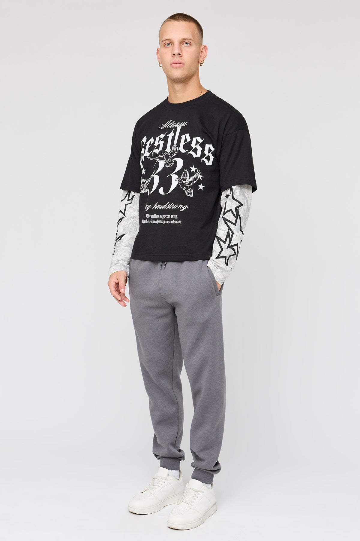 Vue alternative 2. Jogger en molleton