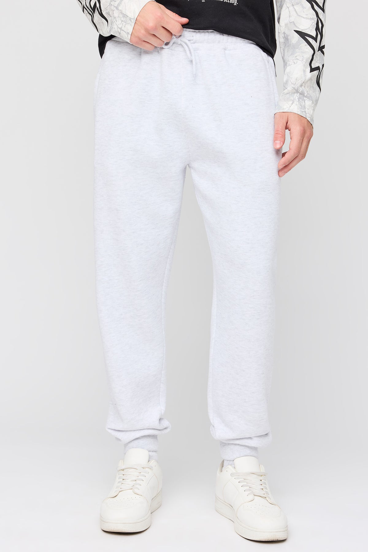 Fleece Jogger - Light Grey