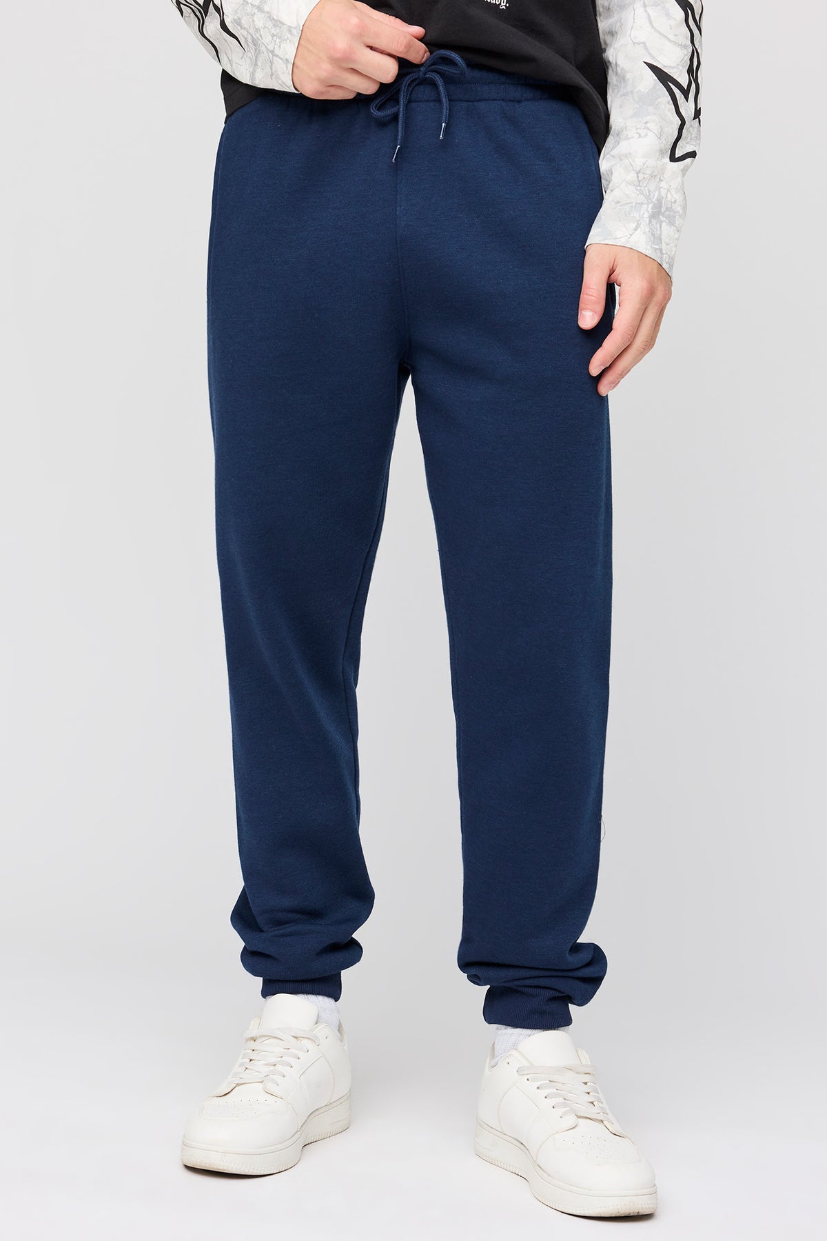 Fleece Jogger - Navy