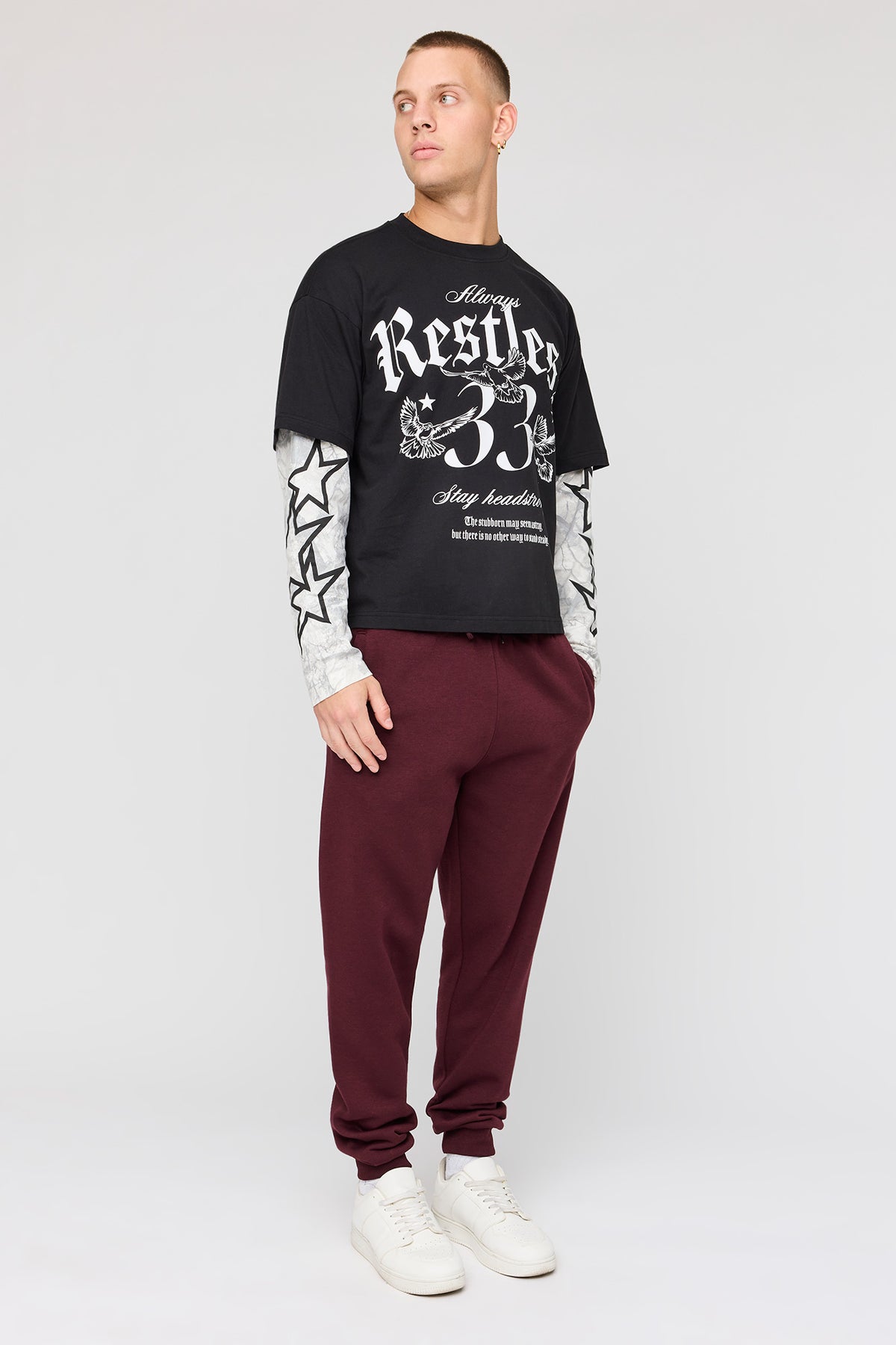 Vue alternative 2. Jogger en molleton