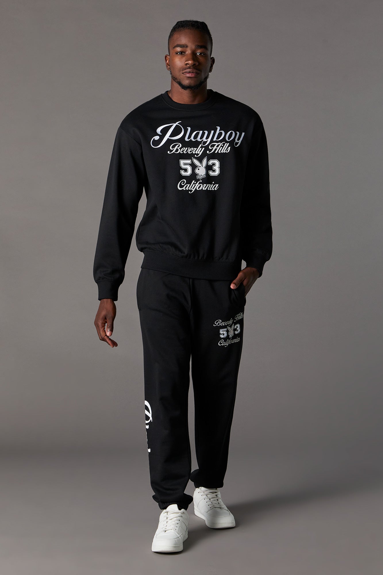 Playboy Embroidered Fleece Jogger