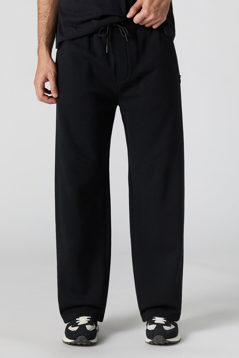 Zipper Pocket Fleece Sweatpant