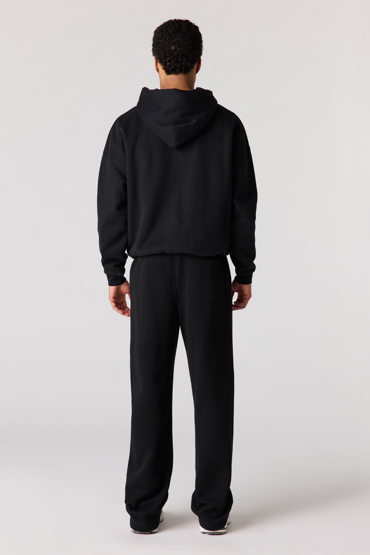 Vue alternative 3. Pantalon d'entraînement à jambe ample en molleton