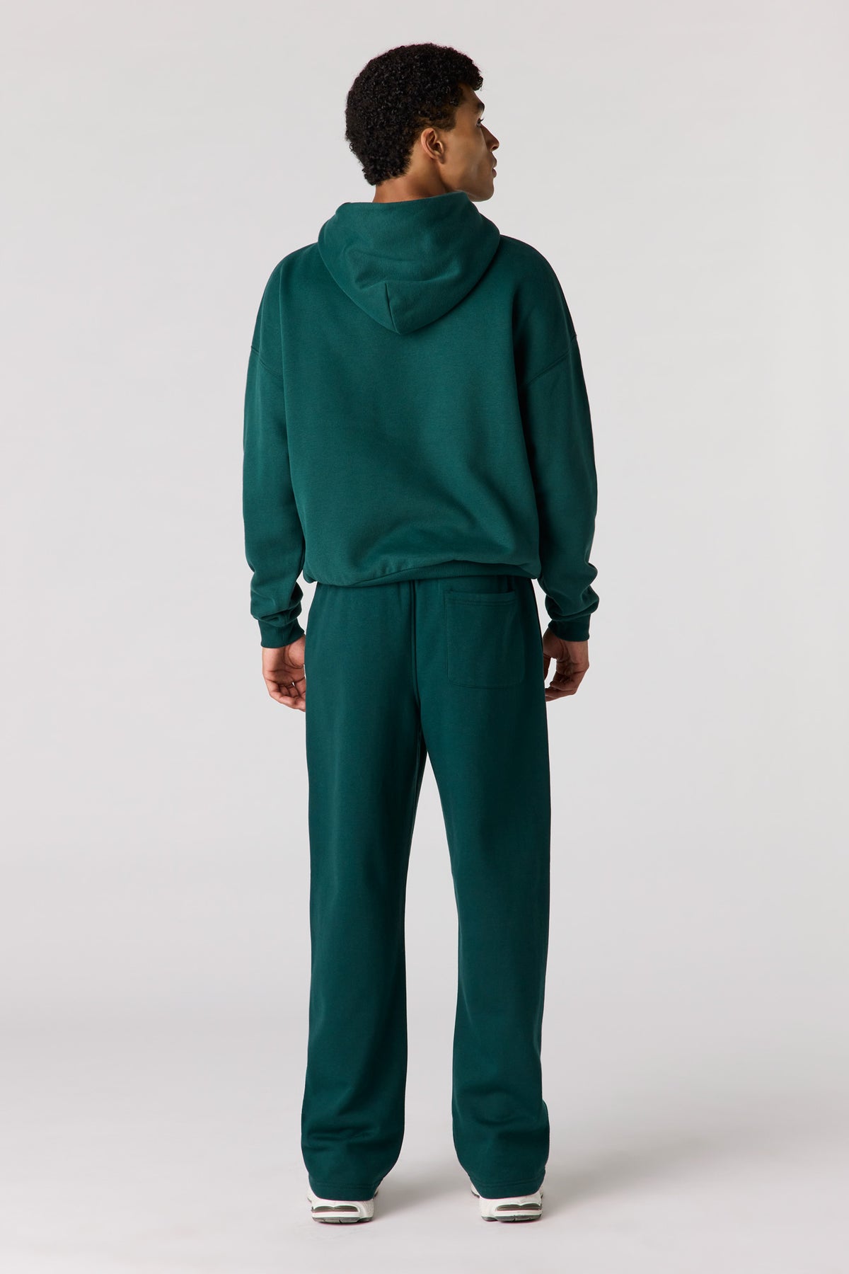 Vue alternative 3. Pantalon d'entraînement à jambe ample en molleton