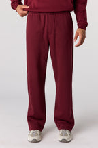 Pantalon d'entraînement à jambe ample en molleton