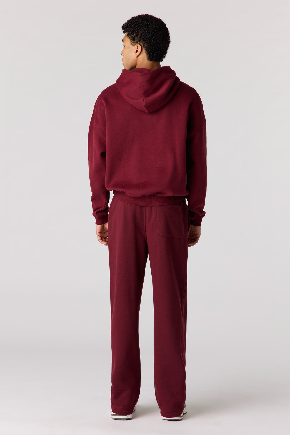 Vue alternative 3. Pantalon d'entraînement à jambe ample en molleton
