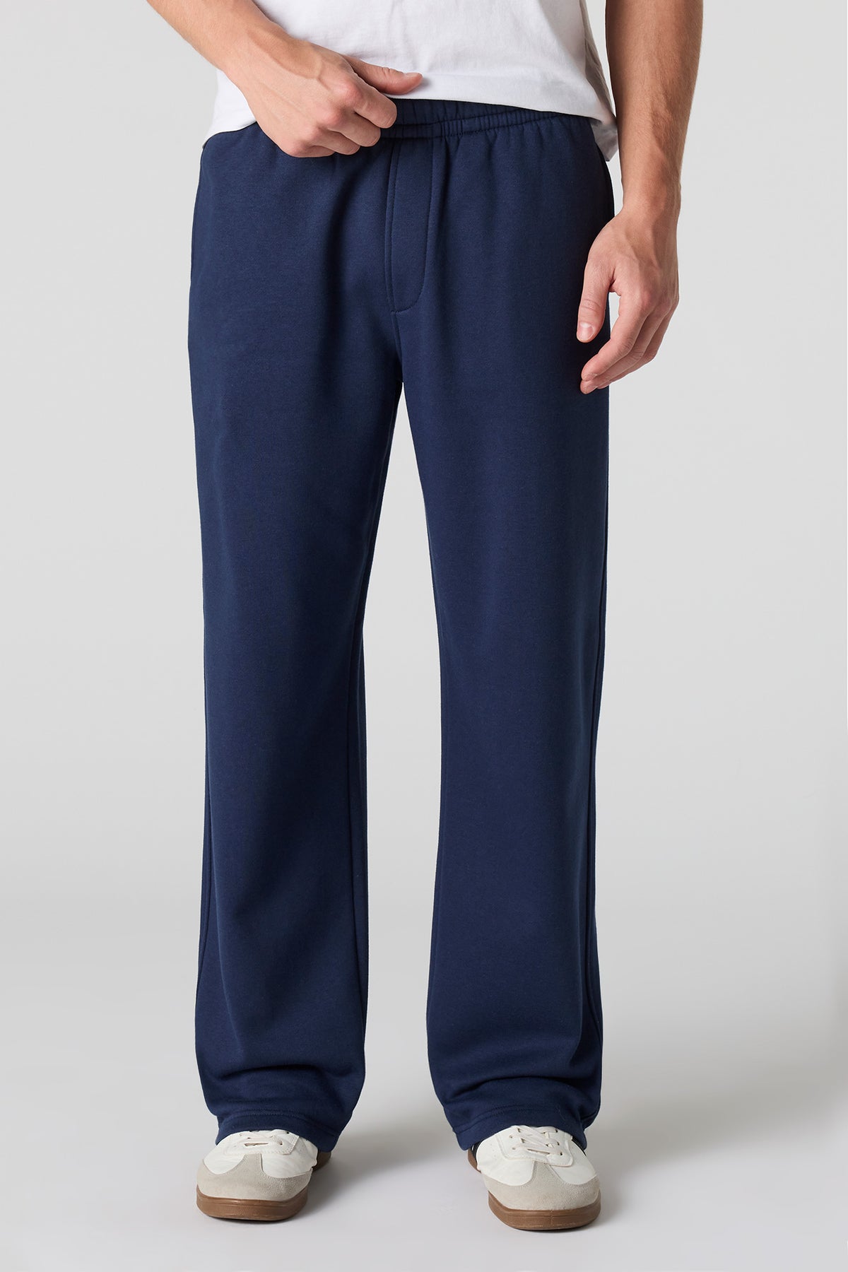 Loose Fleece Jogger - Navy