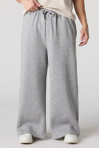 Pantalon d'entraînement à jambe ultralarge en molleton