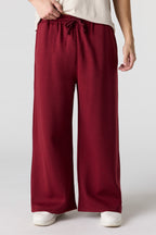 Pantalon d'entraînement à jambe ultralarge en molleton