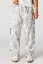 Pantalon d'entraînement cargo baggy en molleton