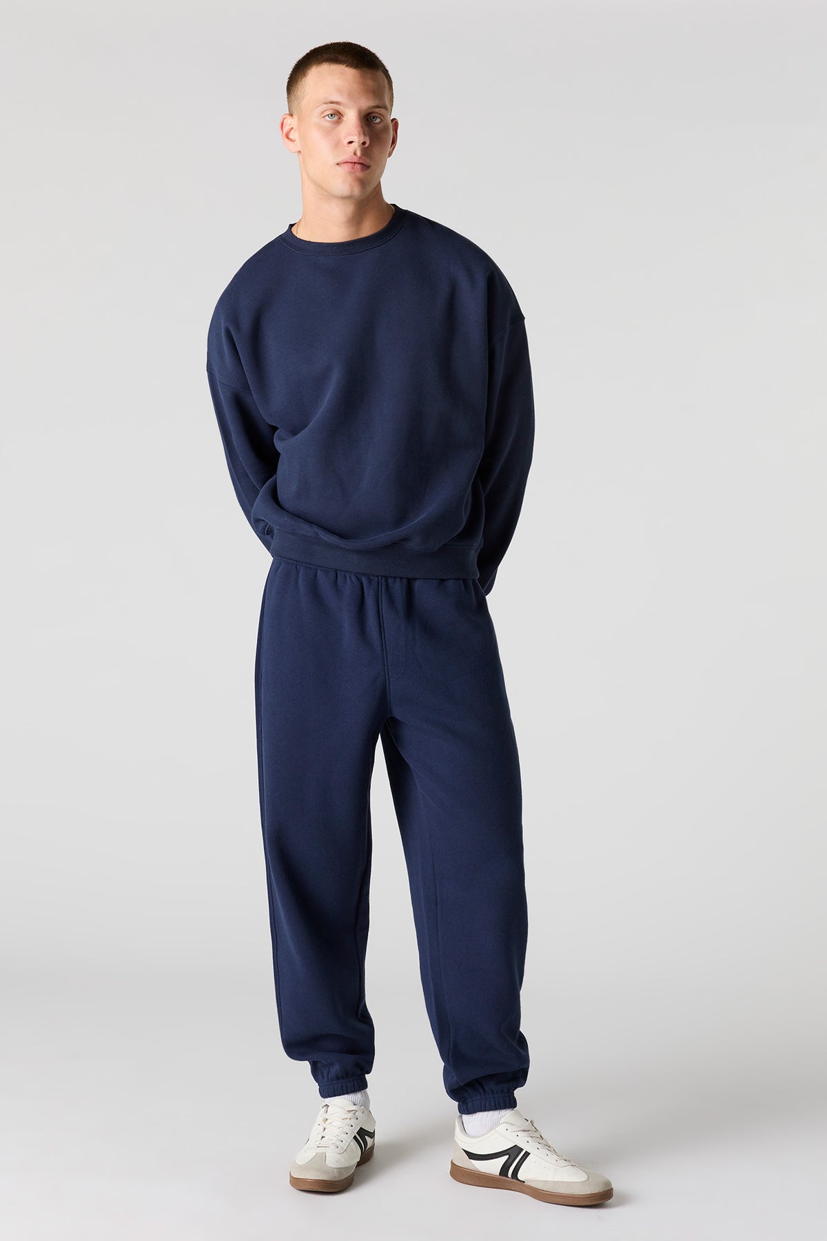 Vue alternative 2. Pantalon d'entraînement baggy en molleton lourd de qualité supérieure