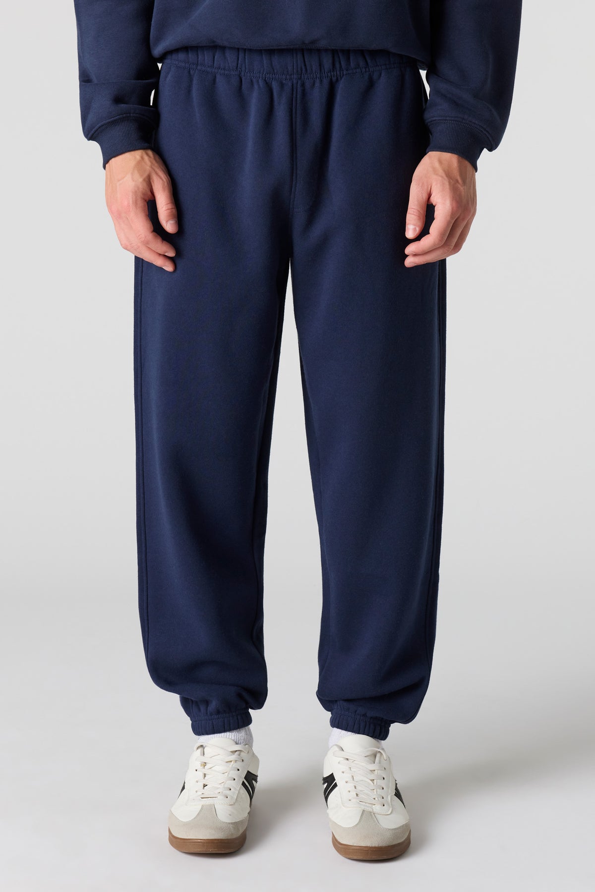 Pantalon d'entraînement baggy en molleton lourd de qualité supérieure