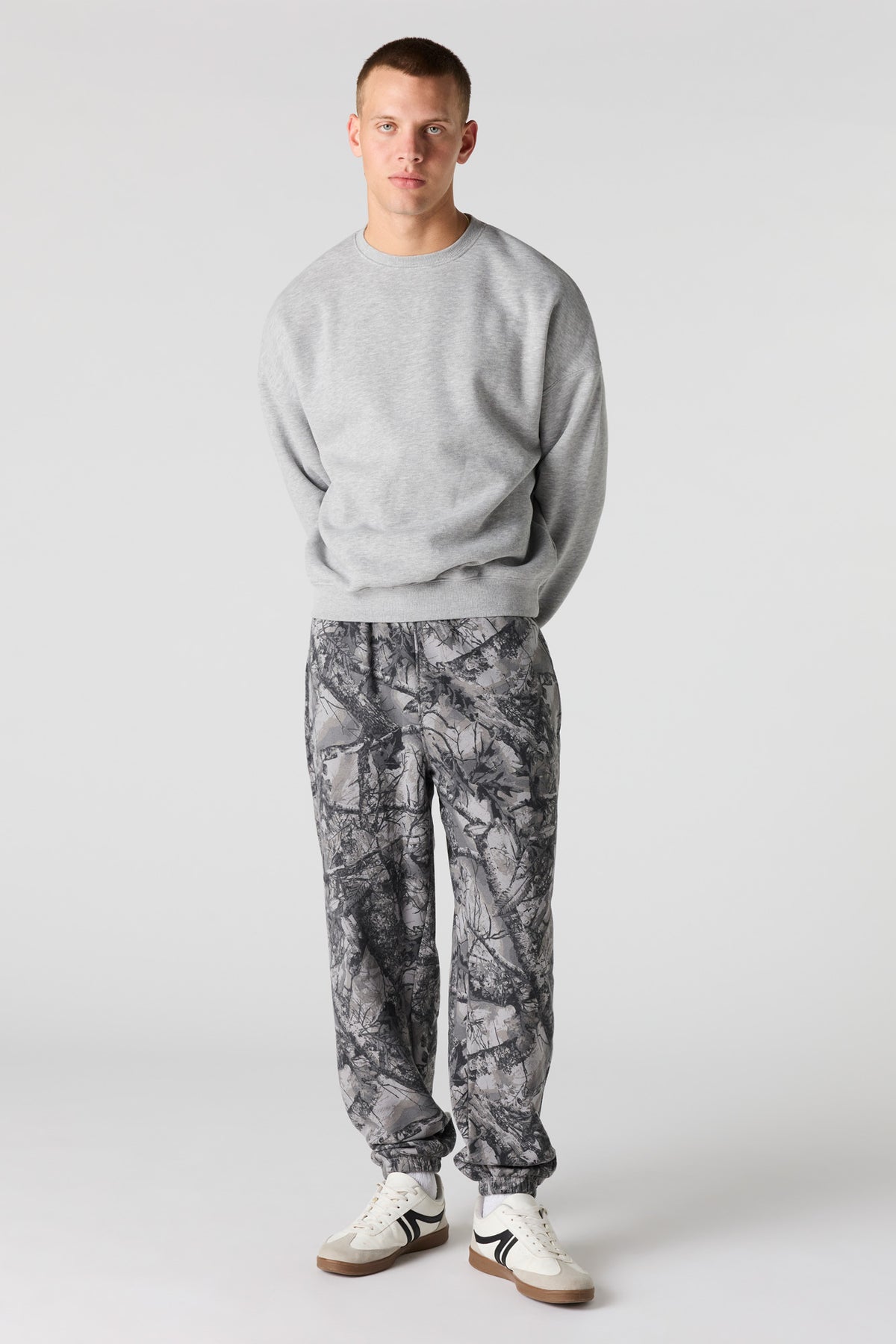 Vue alternative 2. Pantalon d'entraînement baggy en molleton lourd de qualité supérieure