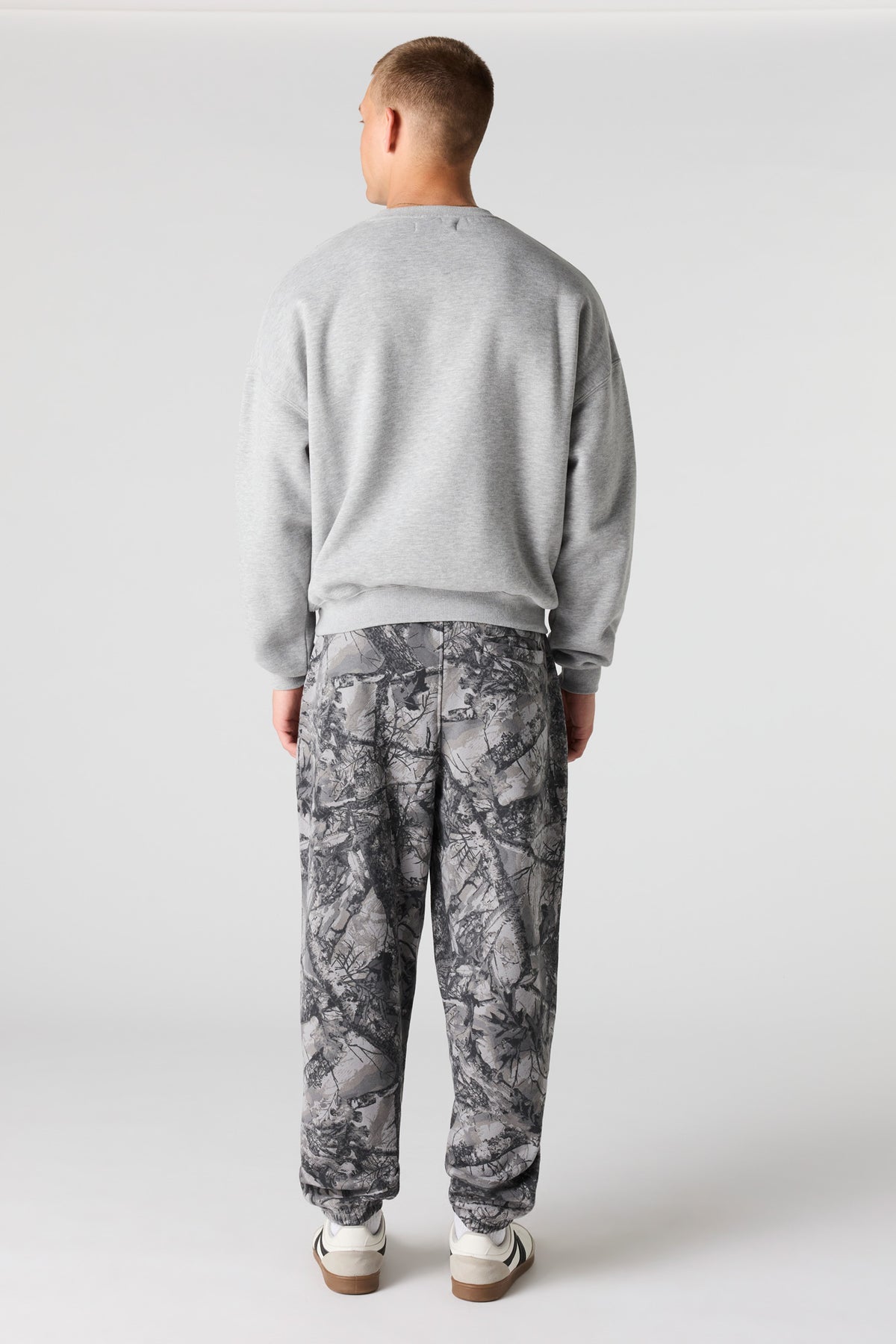 Vue alternative 3. Pantalon d'entraînement baggy en molleton lourd de qualité supérieure