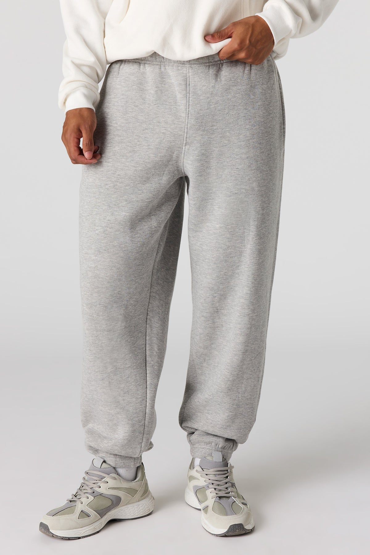 Pantalon d'entraînement baggy en molleton lourd supérieur