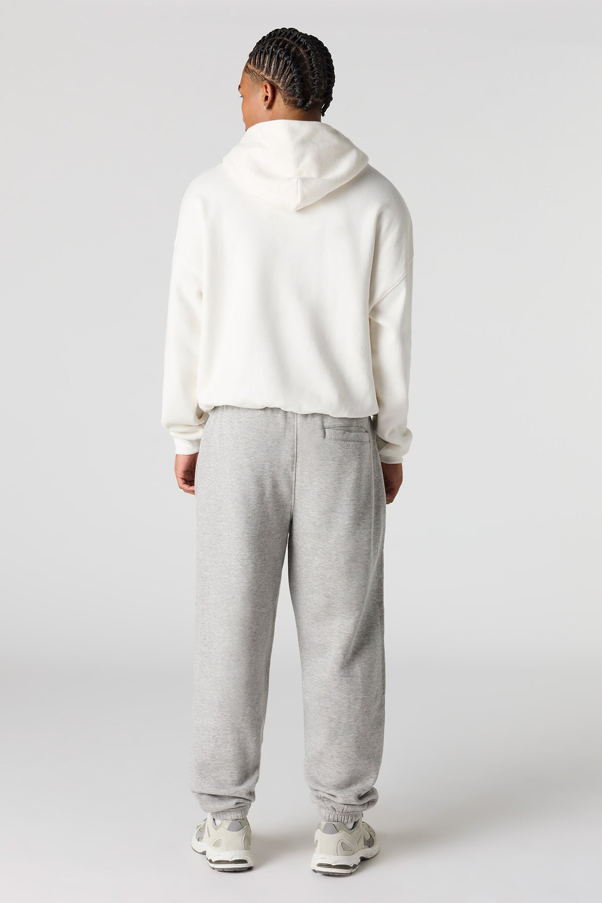 Vue alternative 3. Pantalon d'entraînement baggy en molleton lourd supérieur