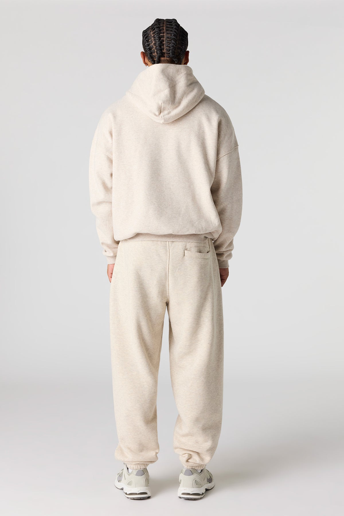 Vue alternative 3. Pantalon d'entraînement baggy en molleton lourd supérieur