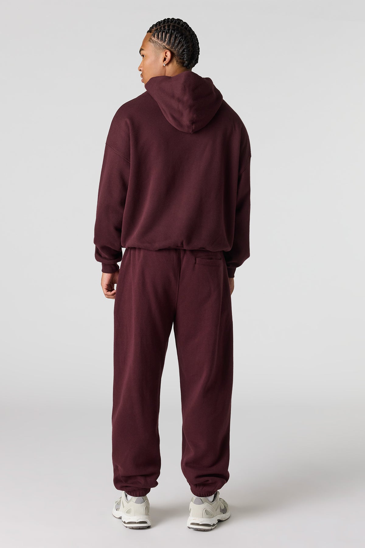 Vue alternative 3. Pantalon d'entraînement baggy en molleton lourd supérieur