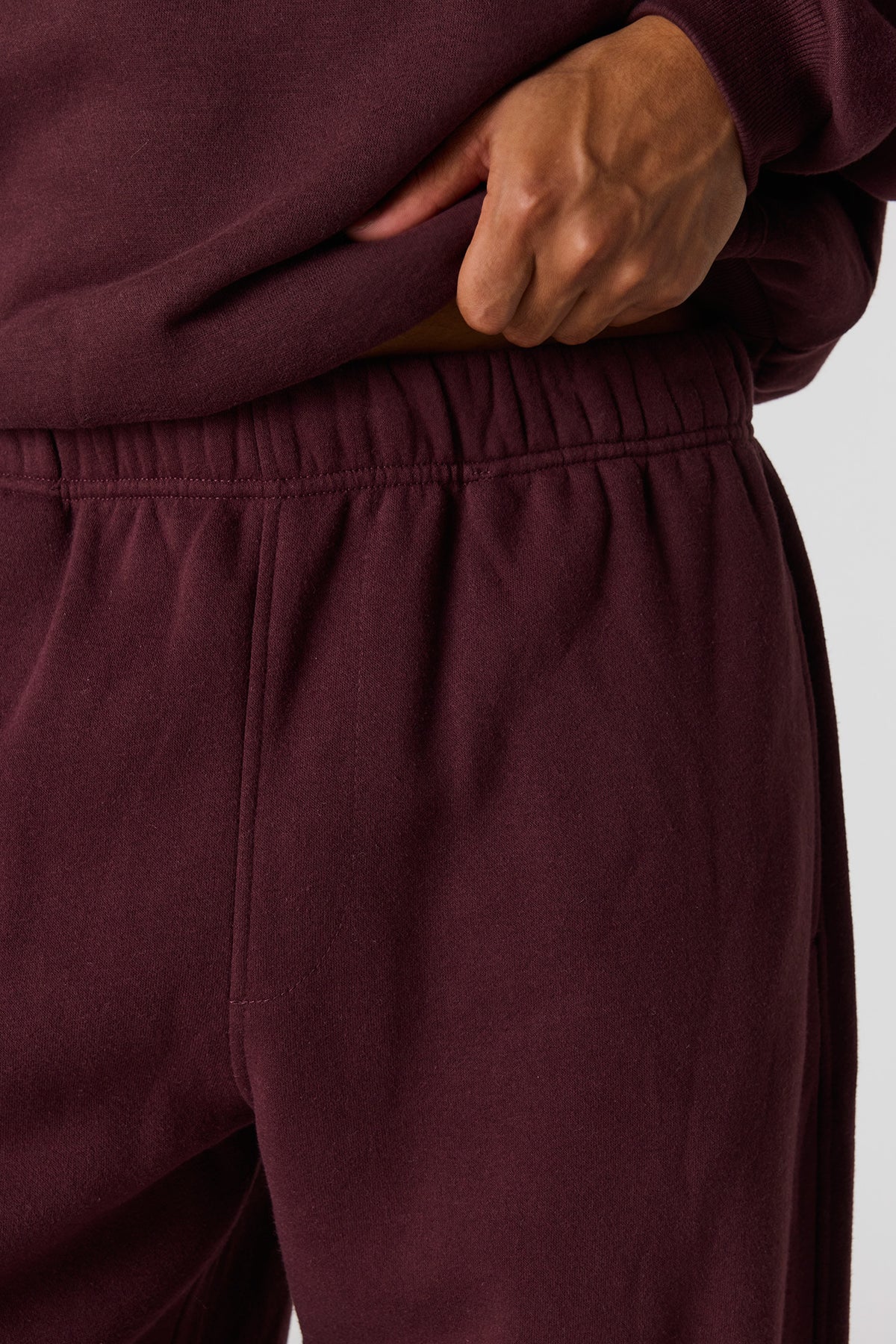 Vue alternative 4. Pantalon d'entraînement baggy en molleton lourd supérieur