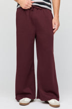 Fleece Super Wide Leg Sweatpant