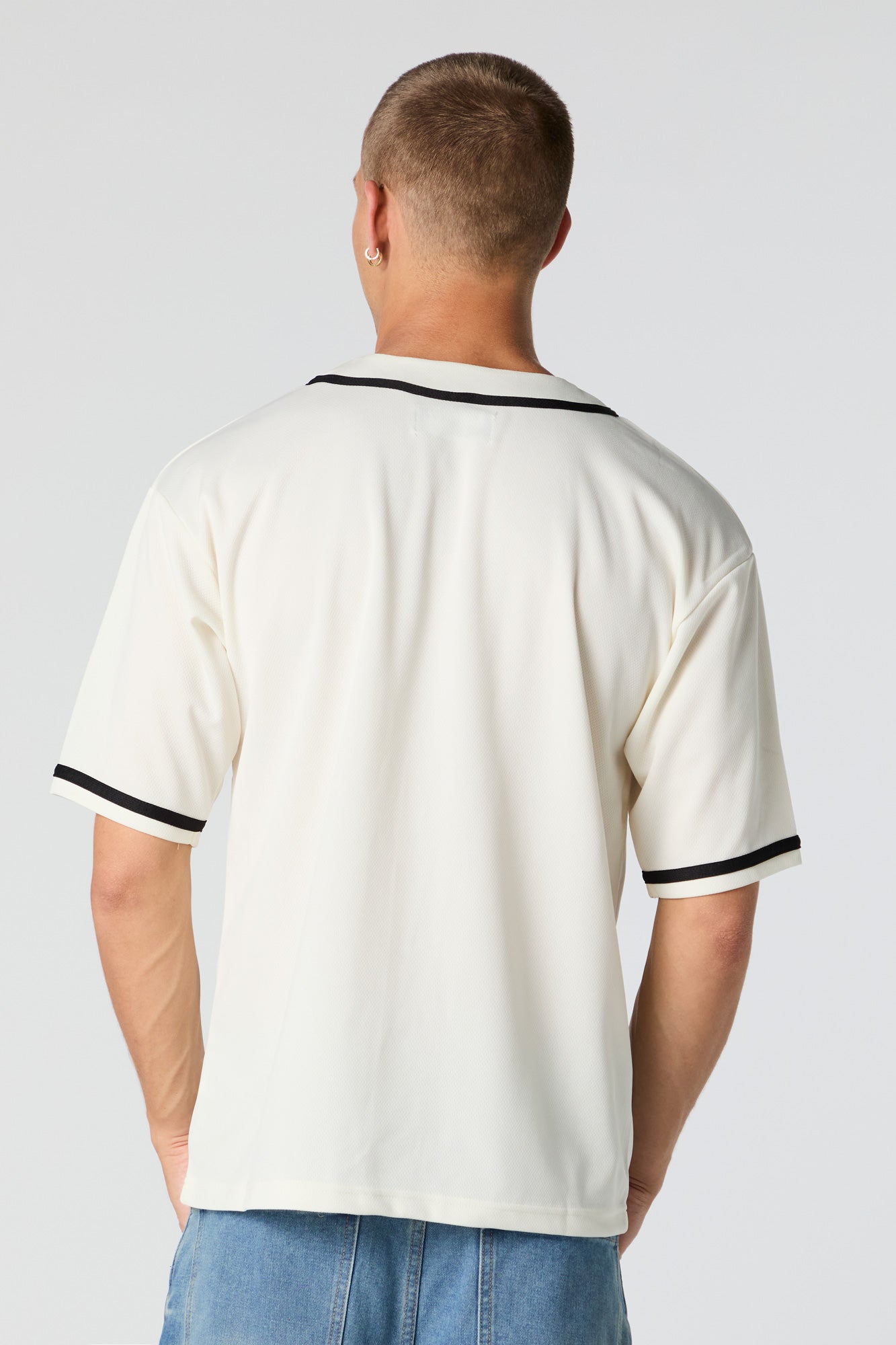 Ruthless Graphic Mesh Baseball Jersey