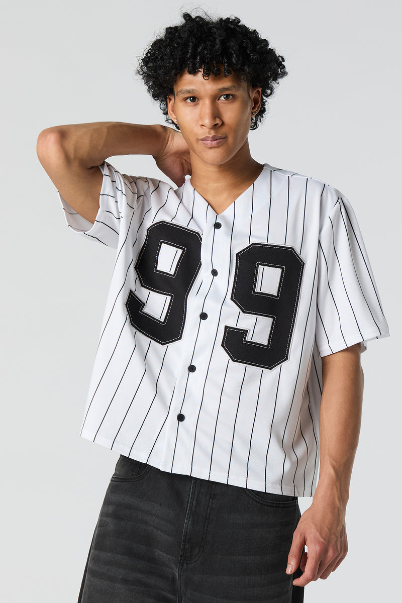 Jersey de base-ball en filet à broderie 99