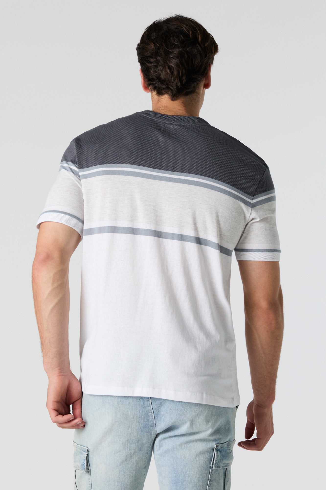 Colourblock Striped T-Shirt