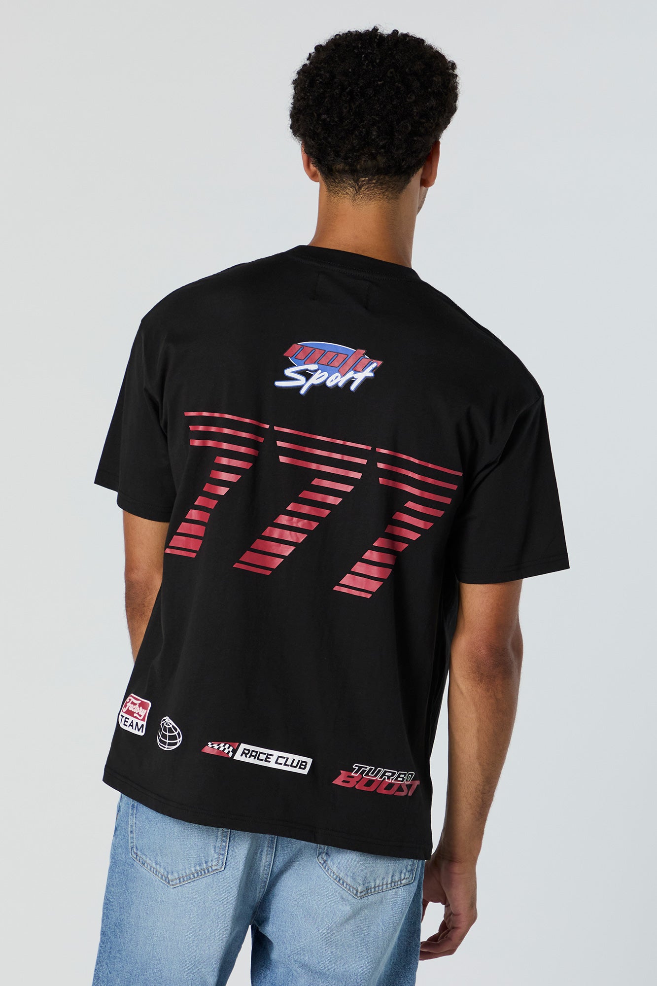 T-shirt avec motif brodé Racer