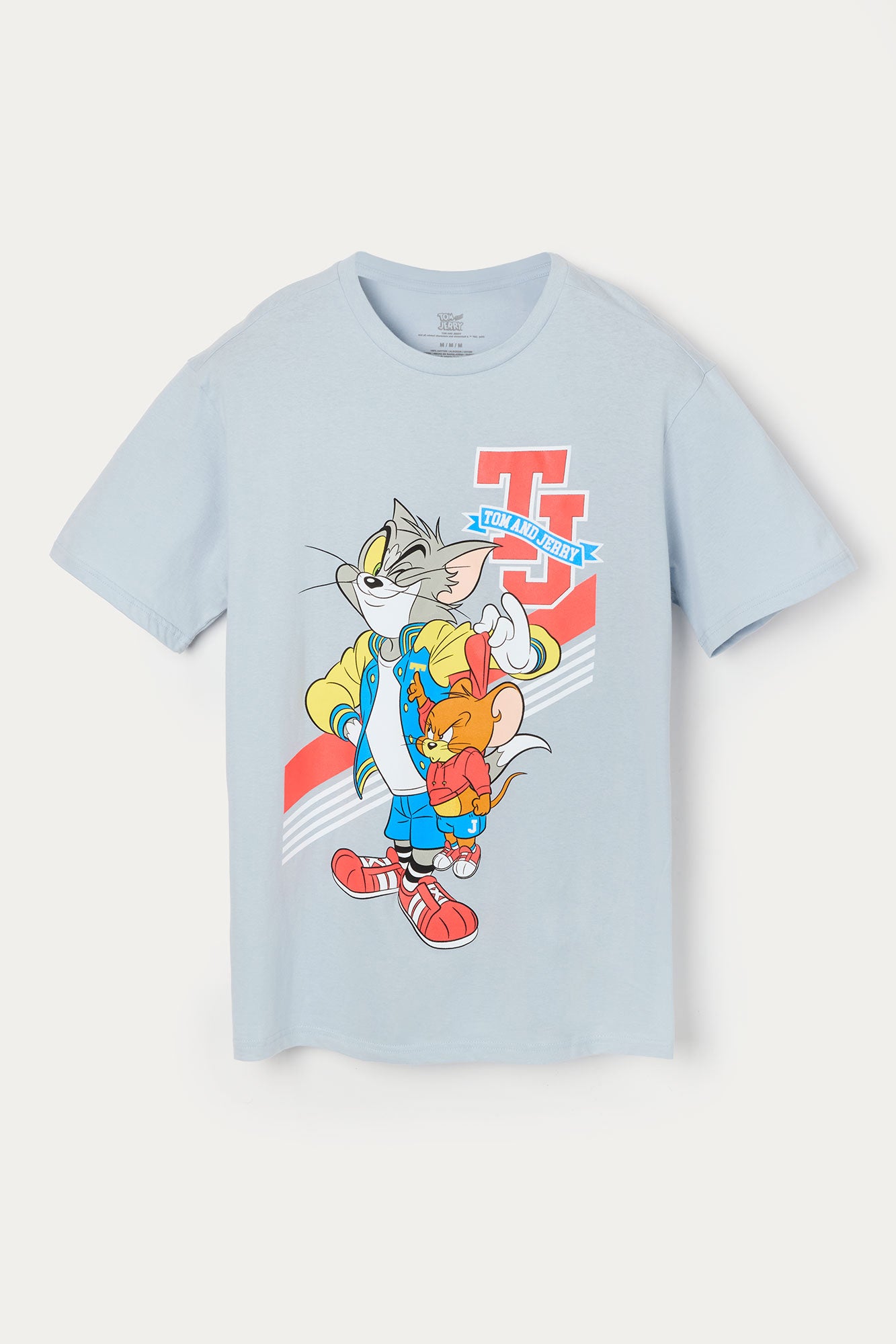 T-shirt à imprimé Tom and Jerry