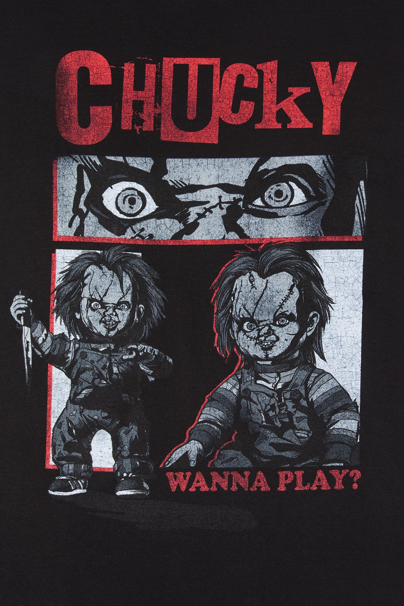 T-shirt à imprimé Chucky